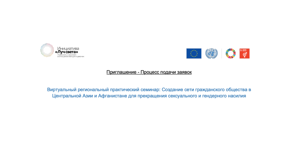 Создание сети гражданского общества в Центральной Азии и Афганистане для прекращения сексуального и гендерного насилия
